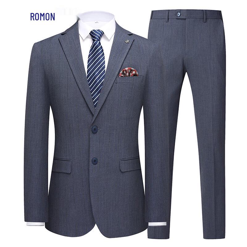 

Мужской деловой костюм Luomeng, приталенный 50A