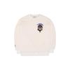 MLB Sweatshirts Unisex Cream Crew Neck Moderate Regular 3AMTE0126-50CRS