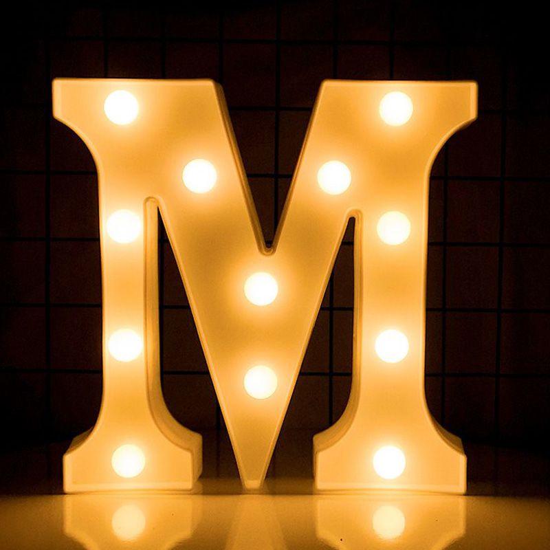 Birthday Light Happy Led Digital Color Lights Emitting Romantic Scene Decorative