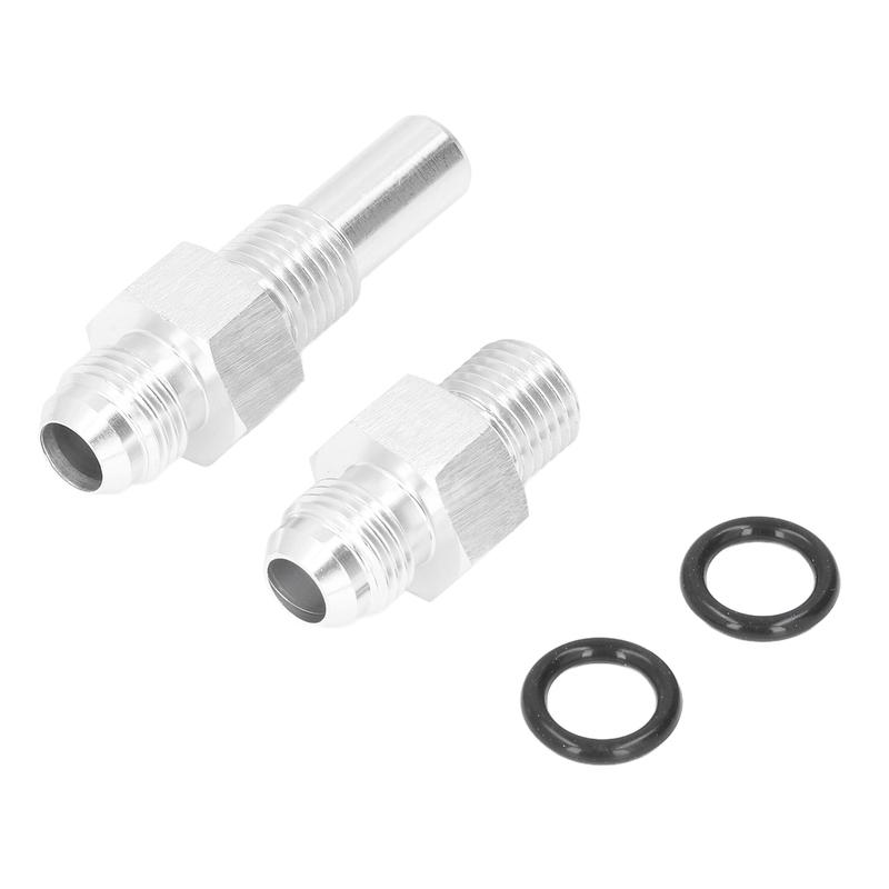Transmission Cooler Adapter Fittings Front Rear Port ‑6AN Flare 6AN 551124 for GM 4L80E LS1 LM7 LR4 LQ4 LS6 L59 LQ9