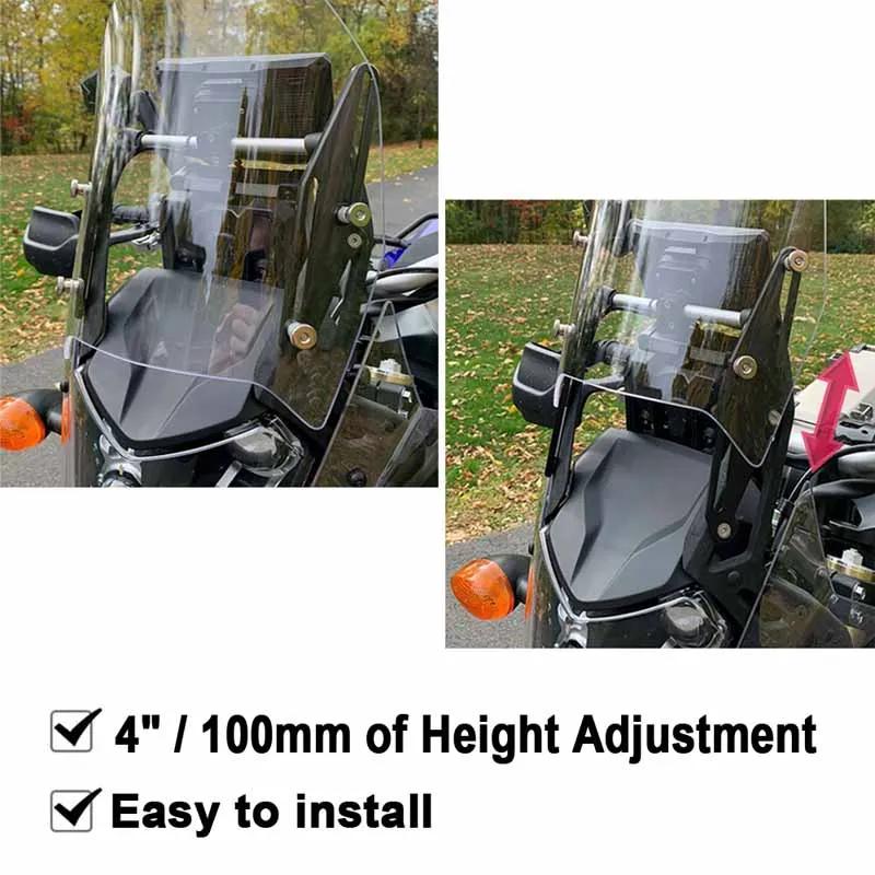 Nastavovač čelního skla motocyklu pro YAMAHA TENERE 700 T700 T 700 Tenere700 T7 2025 Držák čelního skla Příslušenství motocyklu