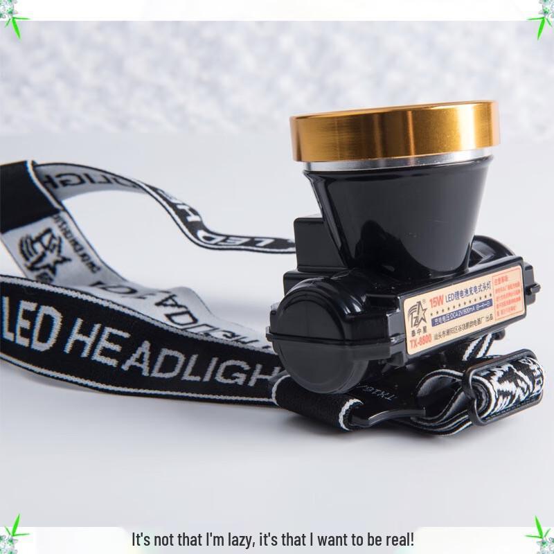 15W Rechargeable LED Headlamp