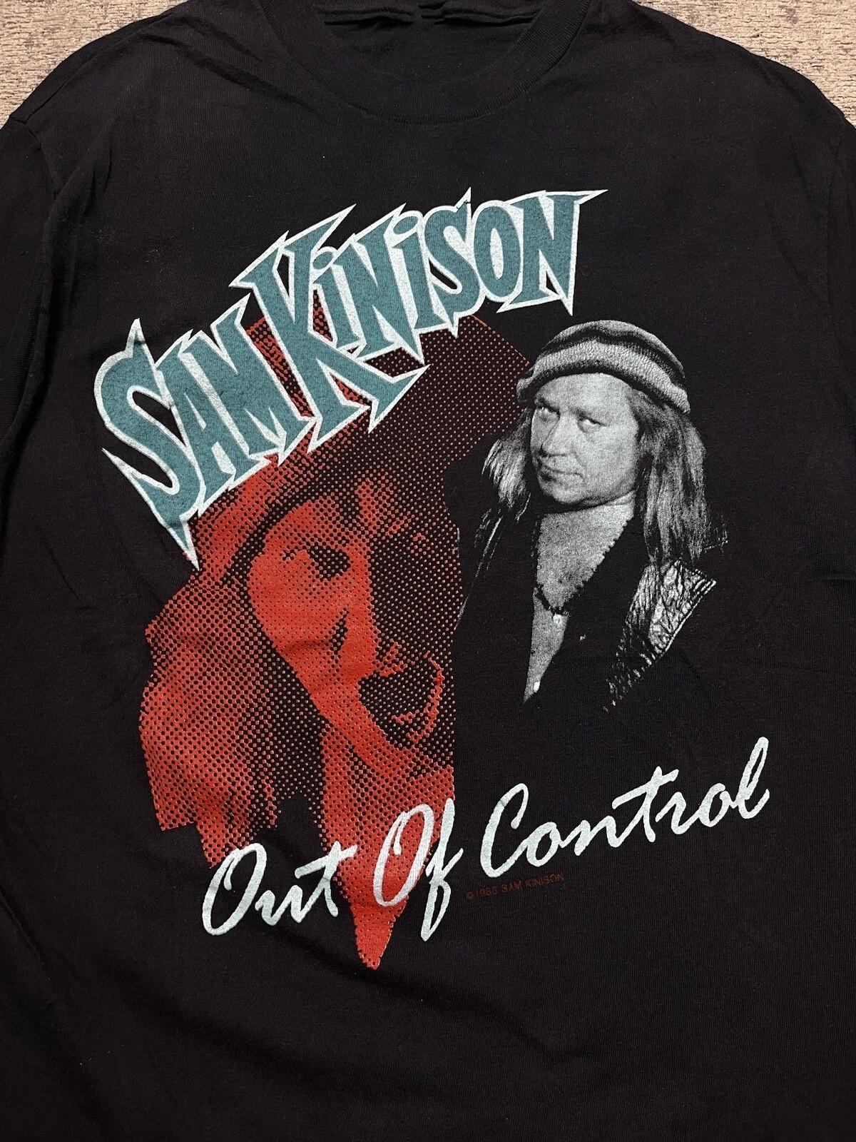 Sam Kinison Out of Control 1988 Style Shirt Black Unisex S-5XL IM1302 S разноцветный