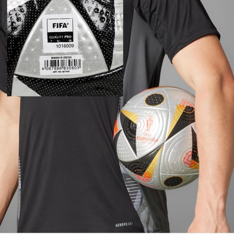 Adidas Euro24 Pro Soccer Ball No. 5 7436 Final League Matches Fifa Qualification
