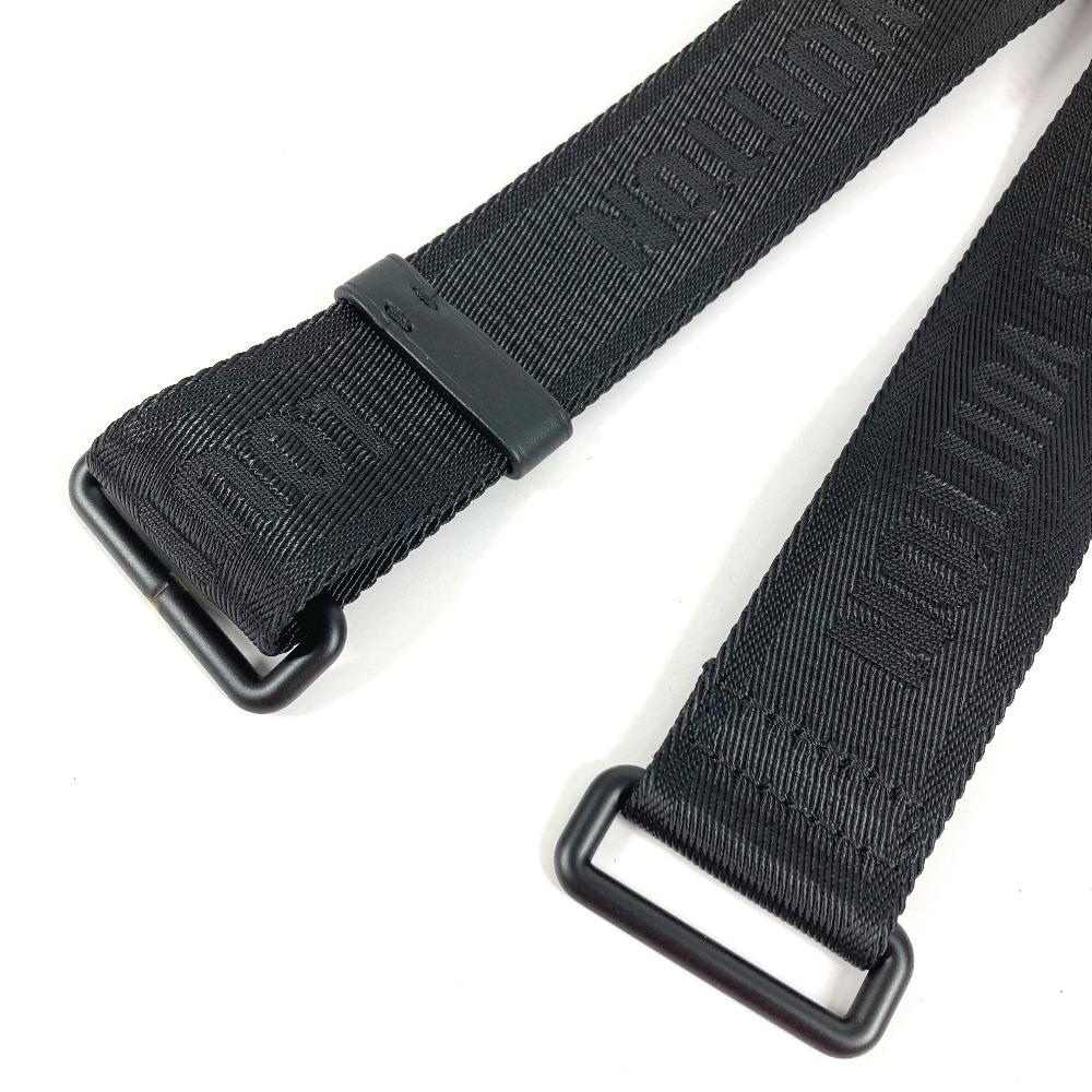 Louis Vuitton For Adjustment Accessories Shoulder Strap Canvas Black Unused