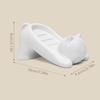 1pc Cartoon Cute Cat Plastic Soap Box ABS Creative Water Free Bathroom  Soap Storage Box Dish Case