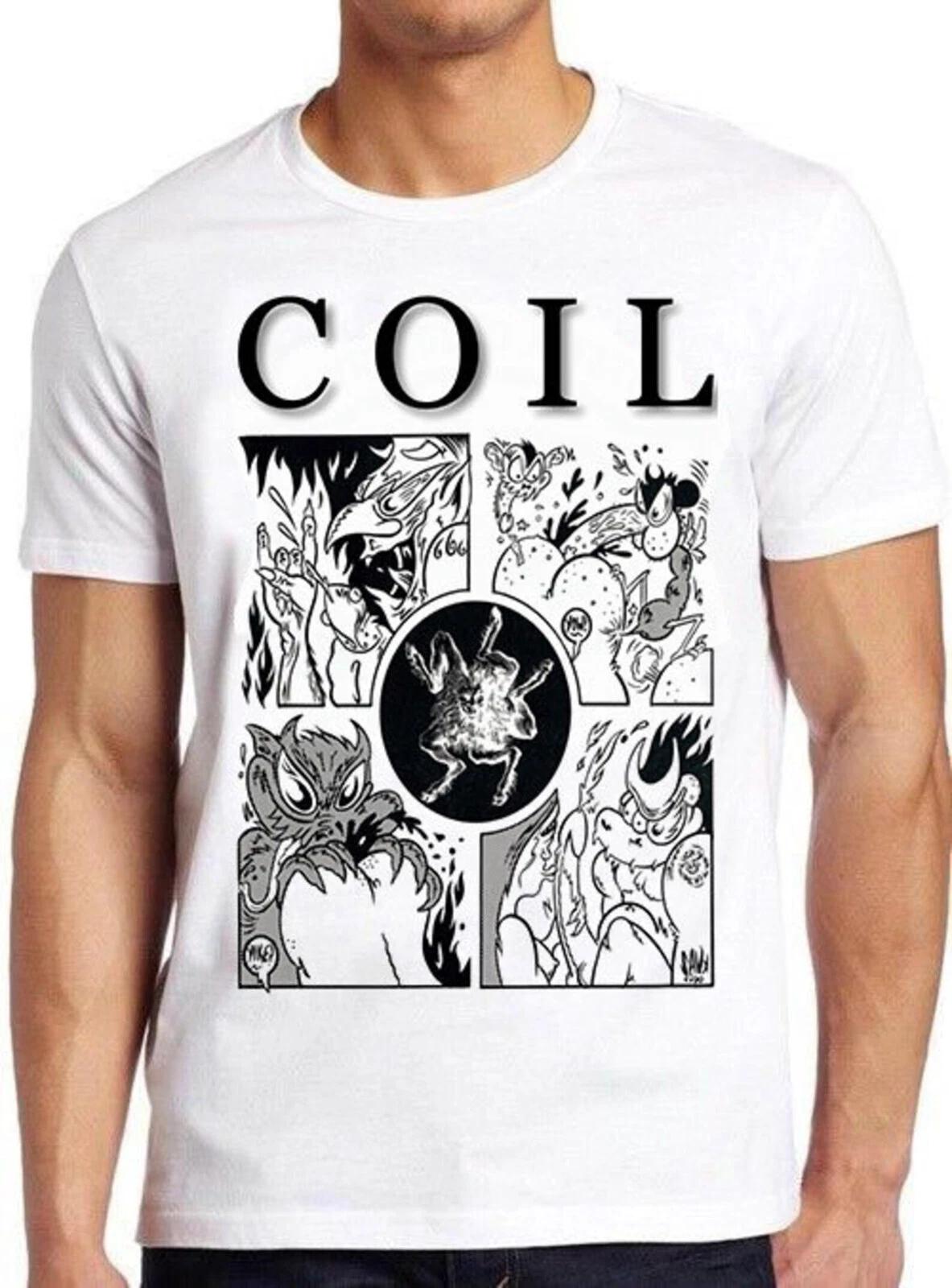 Coil  Wrong Eye Electronic Music Retro Cool Gift Tee T Shirt 2686 XXL