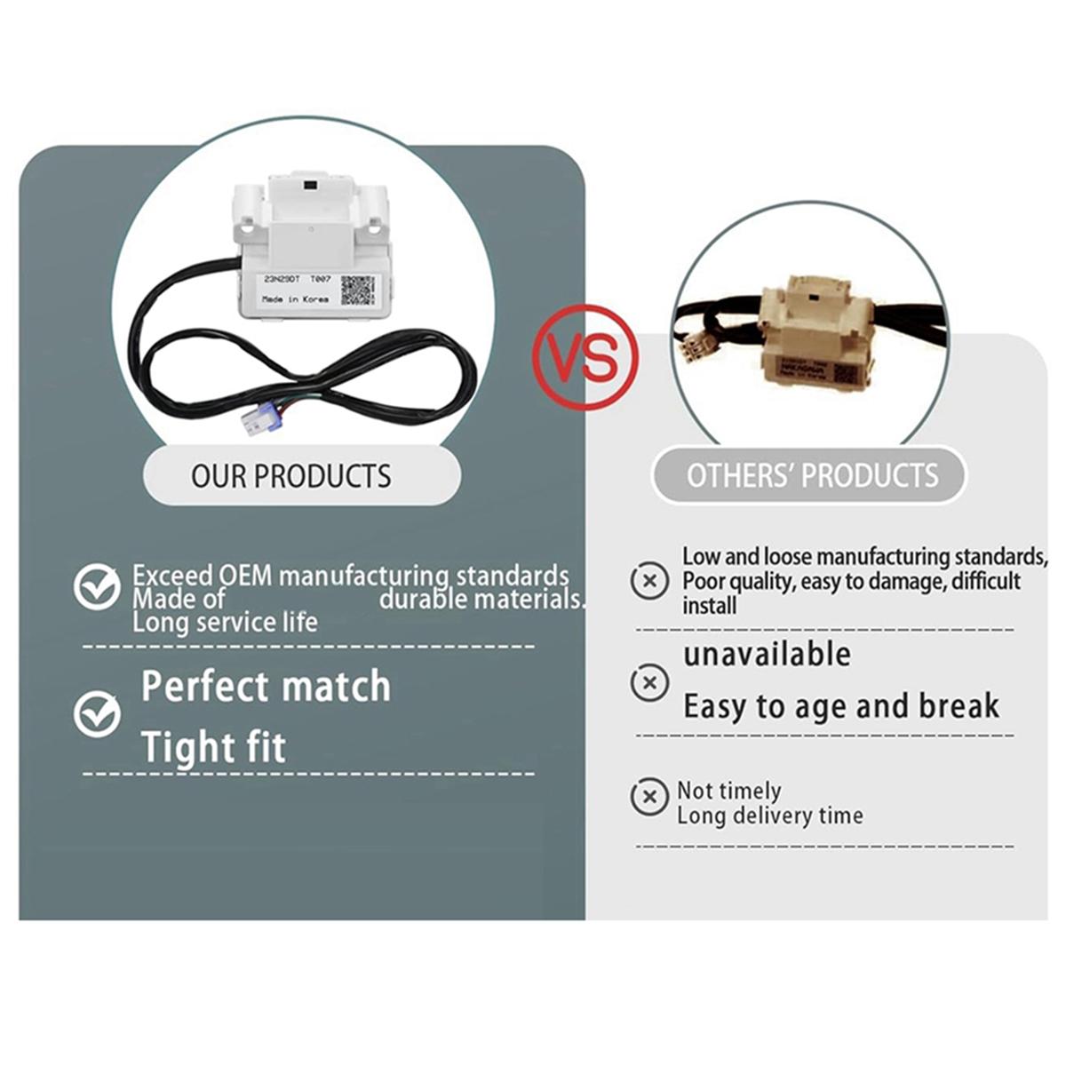 DC34-00025G Переключатель дверного замка AP6884125 PS12720530 EAP12720530 для Samsung — фото 2