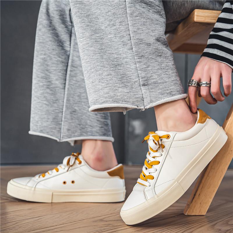 Весна Осень Мужские Кроссовки Повседневная Обувь Легкие Дышащие Мужские Туфли Плоские — фото 6