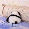 Super Cute Angry Panda Back View Throw Pillows 100% Wool / Artificial Wool Back Cushion for Bed Sofa Cushion Floor Cushions Cozy