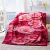 Rose Personalized Name Blanket Throw Personalized Blanket Soft & Cozy Perfect for Seaside Bedding Sofa Livingroom for All Occasions