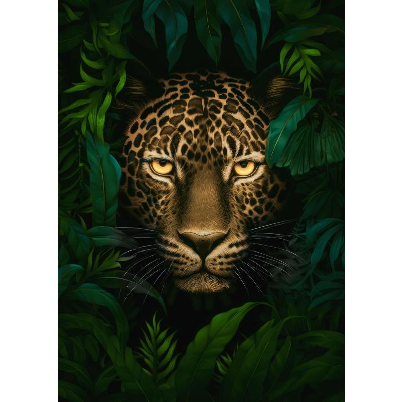 

Постер Лягушка-леопард Птица Ленивец Настенное искусство Картина Абстрактное Дикое животное Холст Живопись и Принт для Современной Гостиной Домашний Декор 21cm×30cm NoFrame