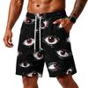 Men's Layer Loose Fit Casual Shorts with Pockets for Gym Training Beach