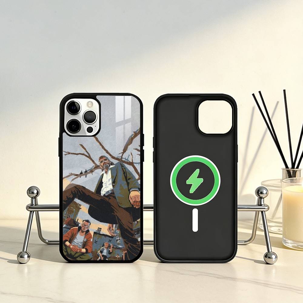 

Game D-Disco E-Elysium Phone Case For iPhone17,16,15,14,13,12,11 Plus,Pro Max Magnetic For Magsafe Wireless Charging iPhone16