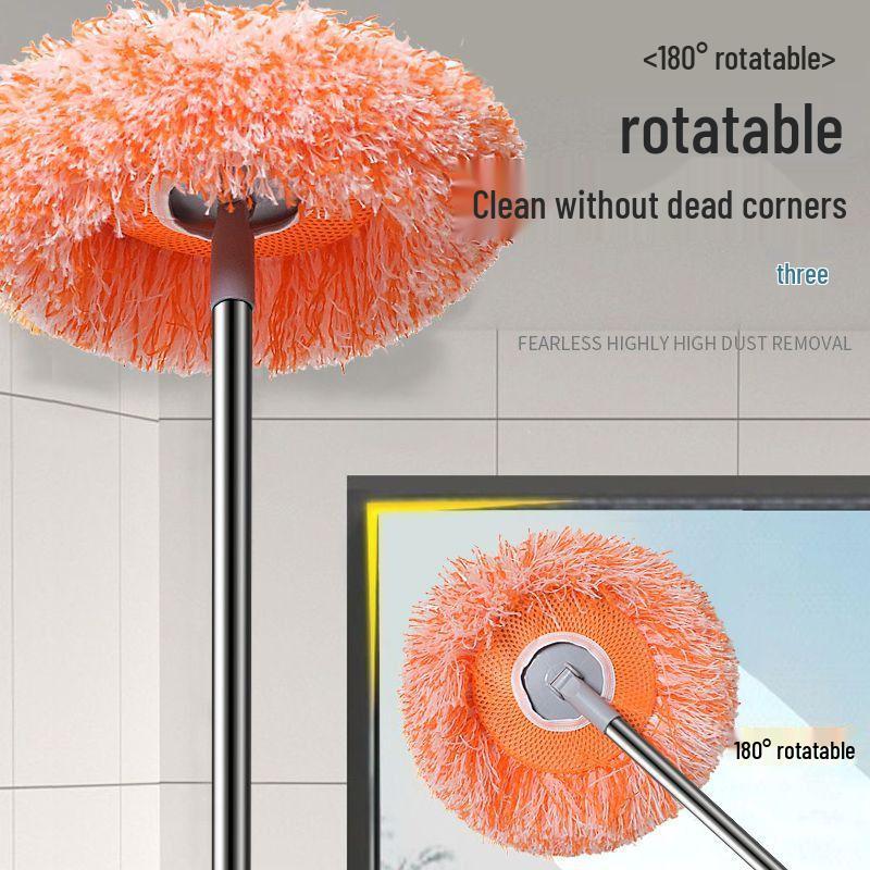 Retractable Sunflower Mop: Multifunctional Rotating Duster for Walls and Ceilings