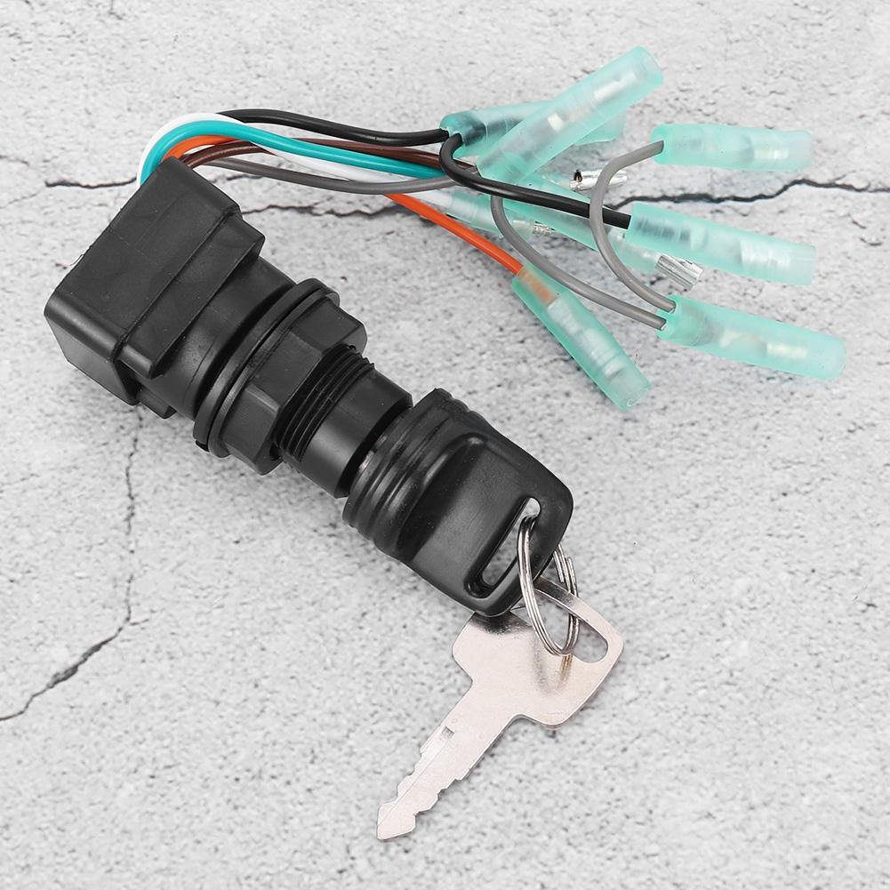 Motor Ignition Key Switch Assembly Fit for SUZUKI OUTBOARD 3711092E01