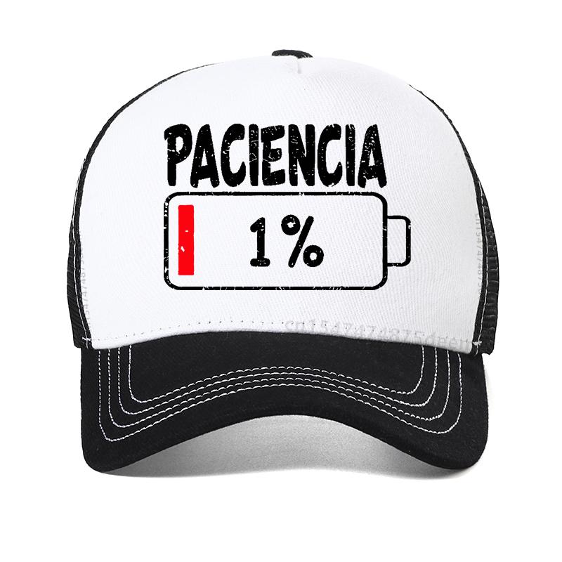 Summer Harajuku Funny Vibrant Spanish Letter Print baseball cap Streetwear Fashion Harajuku Unisex Women caps mesh trucker hats