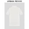 UR2026 Men's Casual Contrast Stitch Round Neck T-Shirt