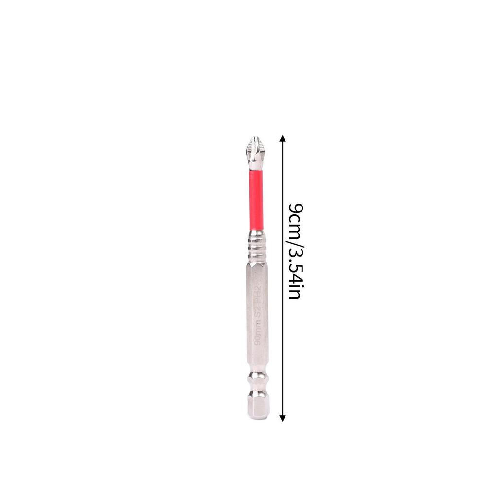 Strong Magnetic Impact Bit Anti-Slip Long Screwdriver Drill Hex Shank Cross Impact Driver Bit Electric Phillips Screwdriver Tips
