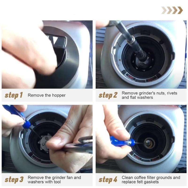 8 Pack Soft Felt Cushioning Gaskets Sealing Rings for Equipment Delivering Enhancing Durability and Quiet Operation