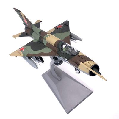 Měřítko 1/72 Sovětský svaz Letectvo MIG-21 Mig 21 Mig21 Stíhačka Letectvo Kovový model letadla Letadlo Model Slitina Letecká hračka