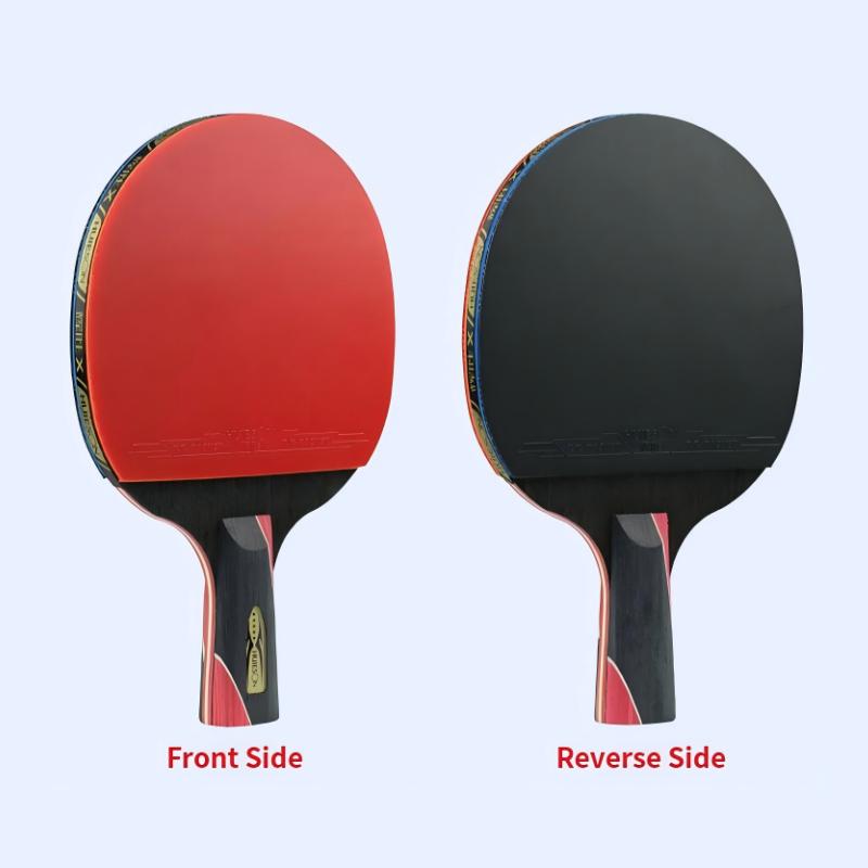Autorizzazione Ufficiale HUIESON Set da Ping Pong in Carbonio 5 Stelle Racchetta Ping Pong Super Potente Per Allenamento Club Adulti Nuovo Aggiornato