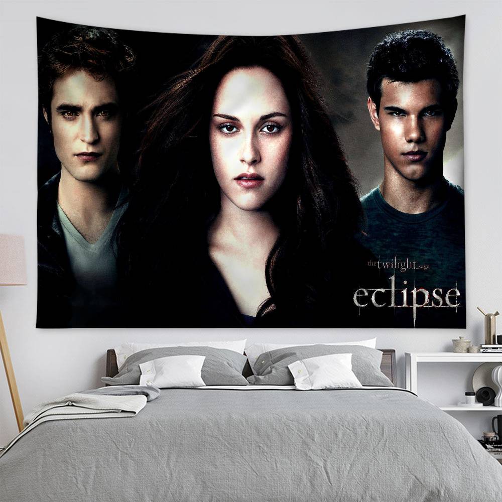 Movie Twilight Printed Large Wall Tapestry Art Science Fiction Room Home Decor Decor Blanket