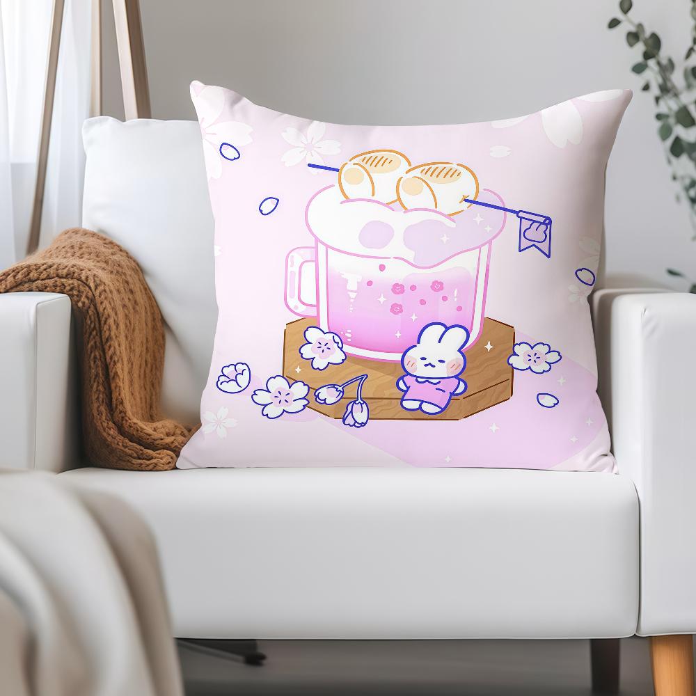 Cartoon Niedlich M-mongmong Kissenbezug Anwendbarer Raum Für Gästezimmer Innenräume Autos Büro Hausdekoration