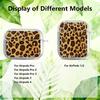 Case For Airpods 2 Pro 1 3 4 Pro3 Pro2 Clear Earphone Cases Cover Retro Leopard Print