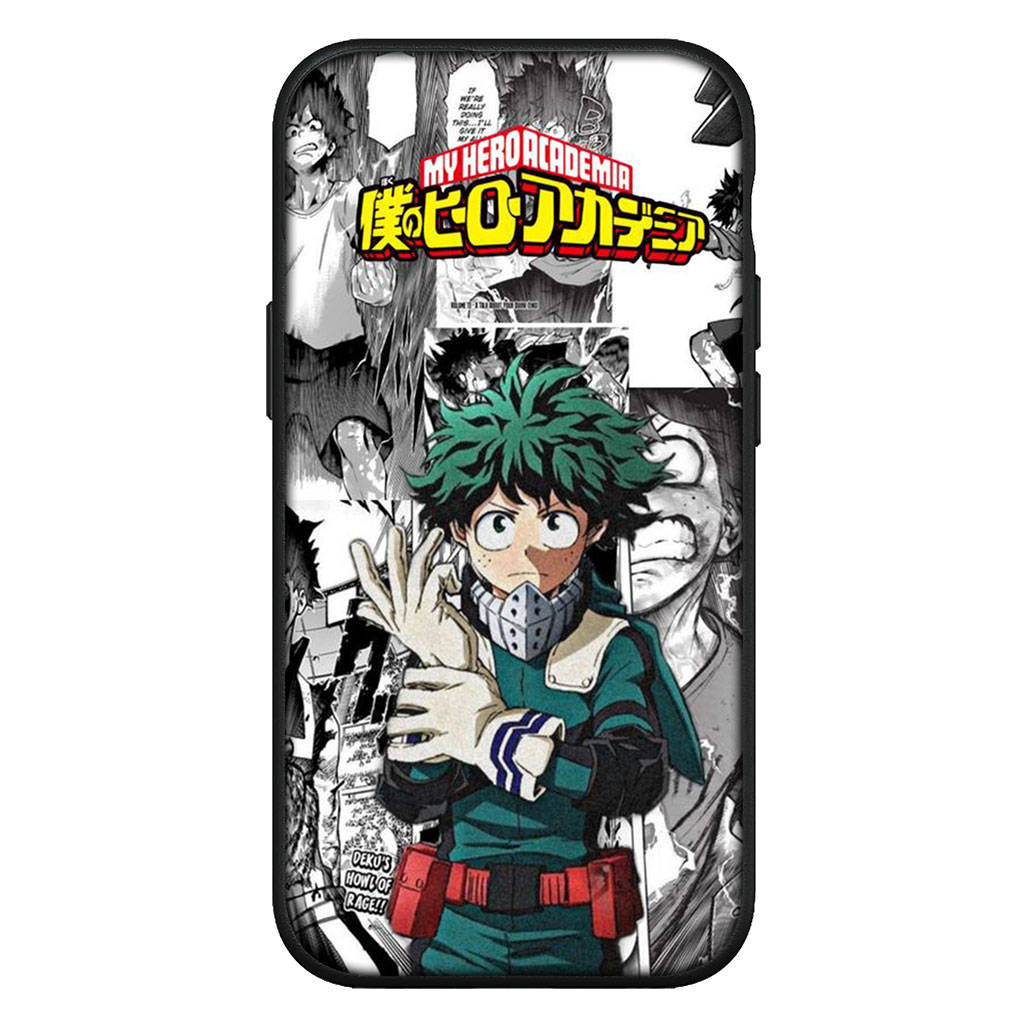 For iPhone 16 15 X XR Samsung Galaxy S24 S23 Plus Xiaomi Redmi Note 13 12 11 Pro Max 10 14 OPPO Huawei Cover My Hero Academia Bnha Todoroki Shoto Case