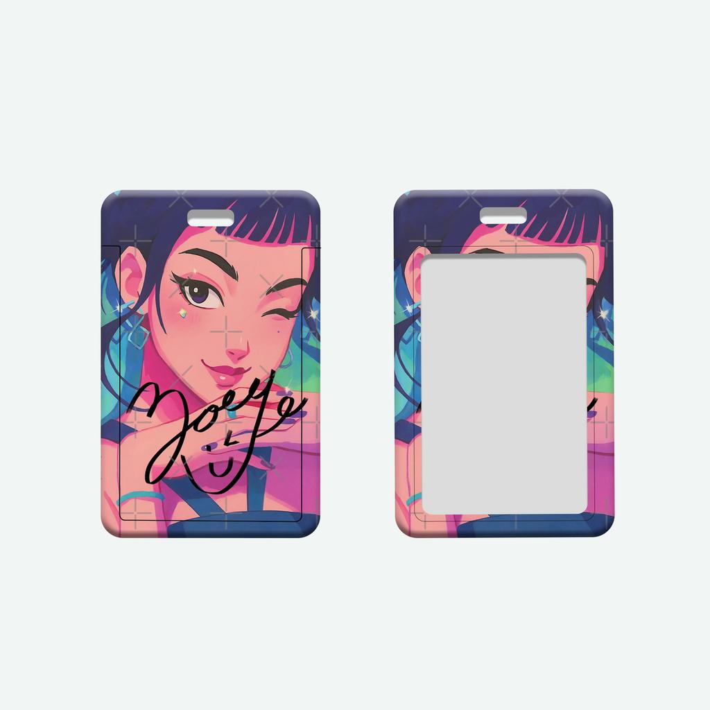 Herren Gruppe Cartoon Kartenset Studentenausweis Set Bus Essenskarte Anstecknadel Studenten Essenskarte