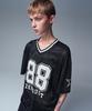 ZENDUST 88 Star Mesh Football Jersey T-Shirt White