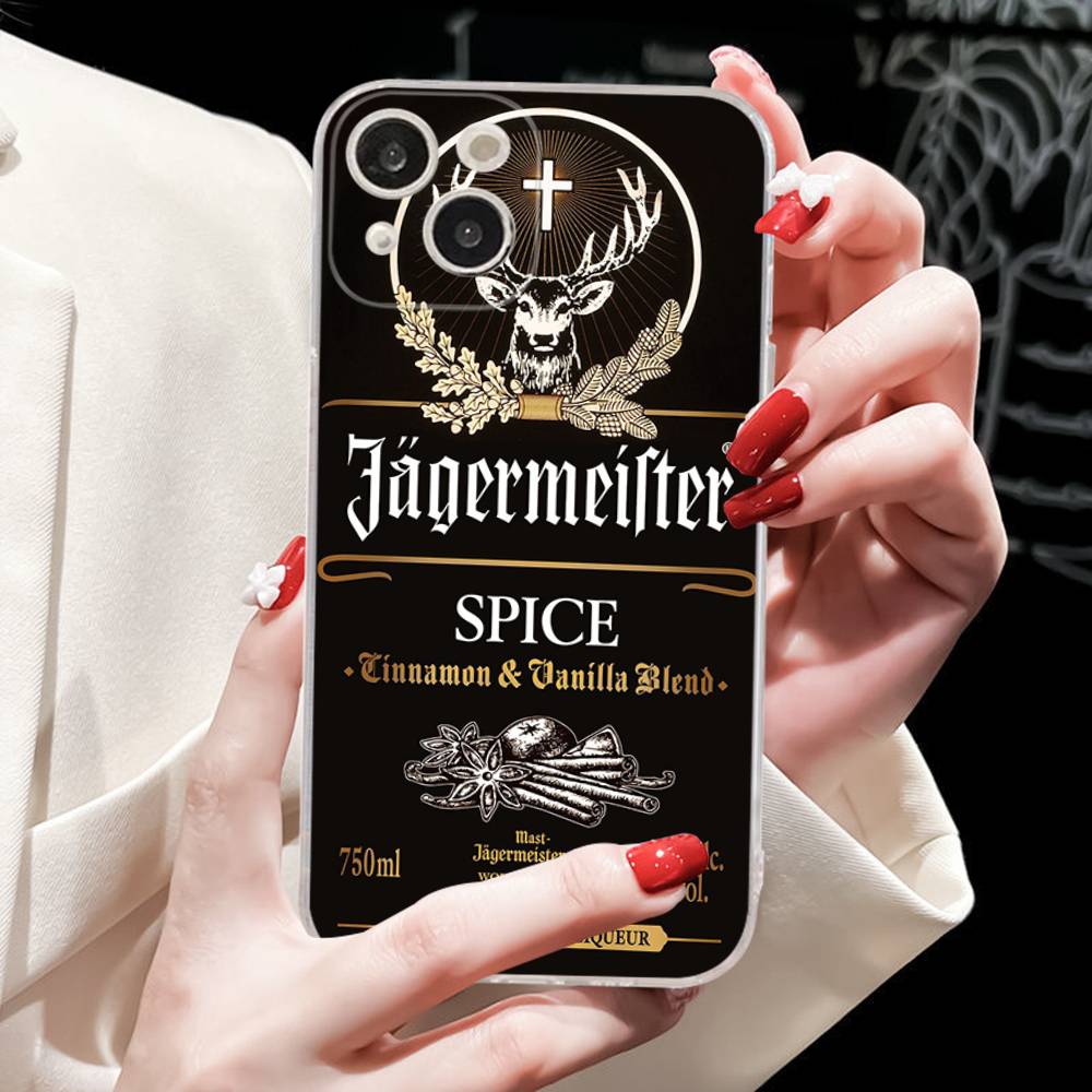 

Горячие J-Jagermeisters Для IPhone 17 16 15 14 13 12 11 Pro Max Plus Прозрачный Мягкий ТПУ Чехол для Телефона iPhone 11 pro