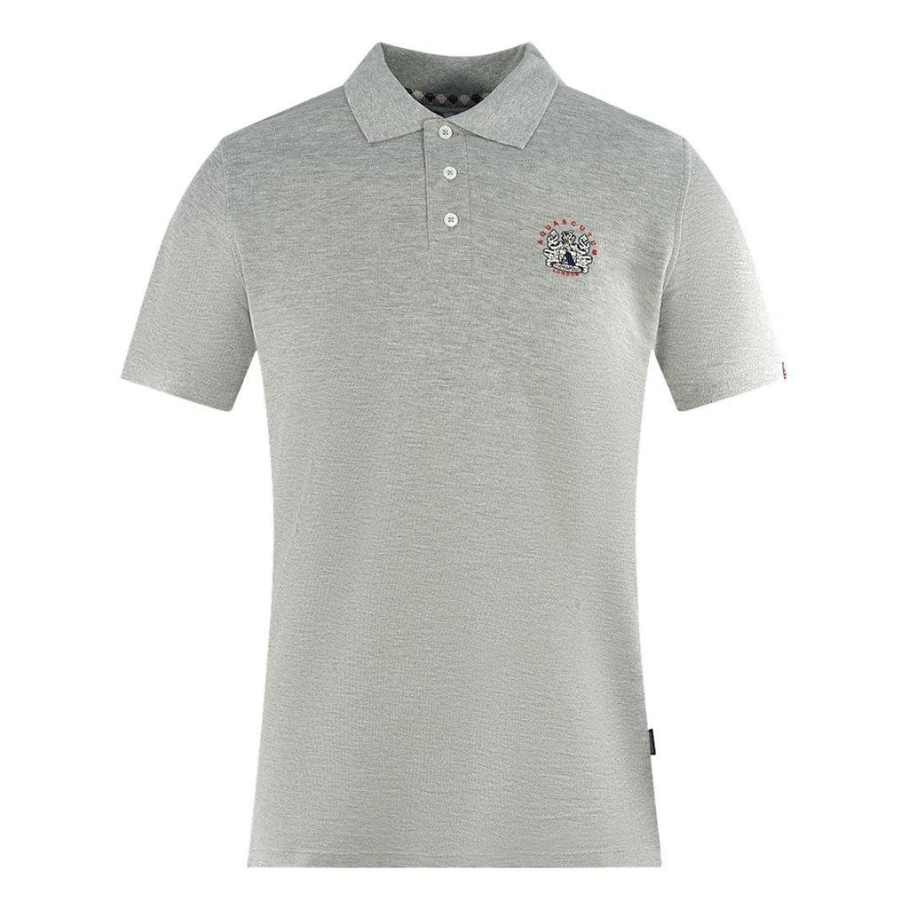 Aquascutum Unisex Erwachsener London Wappen Polohemd