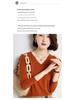 Women's Early Autumn V-Neck Long-Sleeve Loose Pullover Sweater
