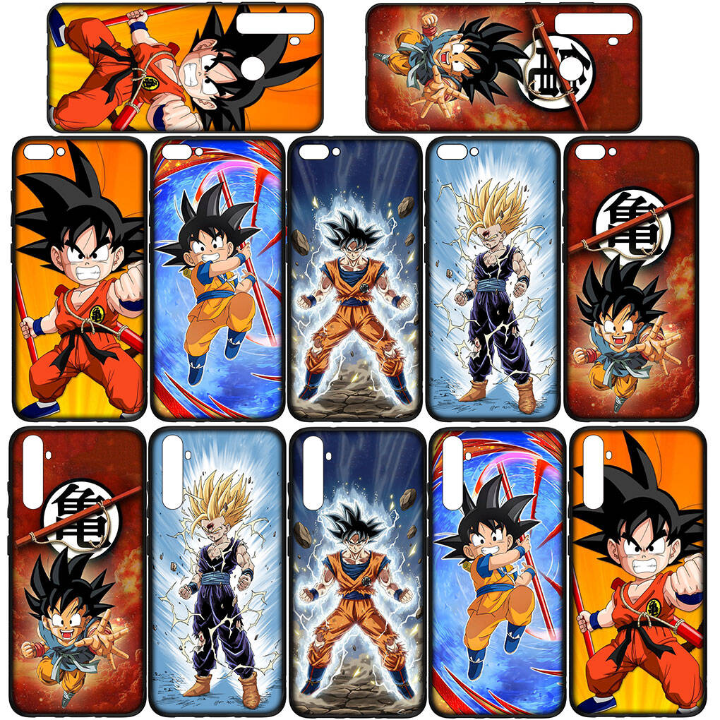Phone Case for iPhone 17 15 16 Plus Redmi Note 14 12 11 13 Pro Max Huawei P30 P20 Lite OPPO A60 A40 A80 A38 A54 Cartoon Dragon Gokus Gohan Ball Cover