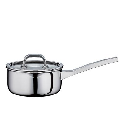 SPRING FINESSE2+ Sauté Pan with Glass Lid 16 Cm 1.4 Liters INDUCTION