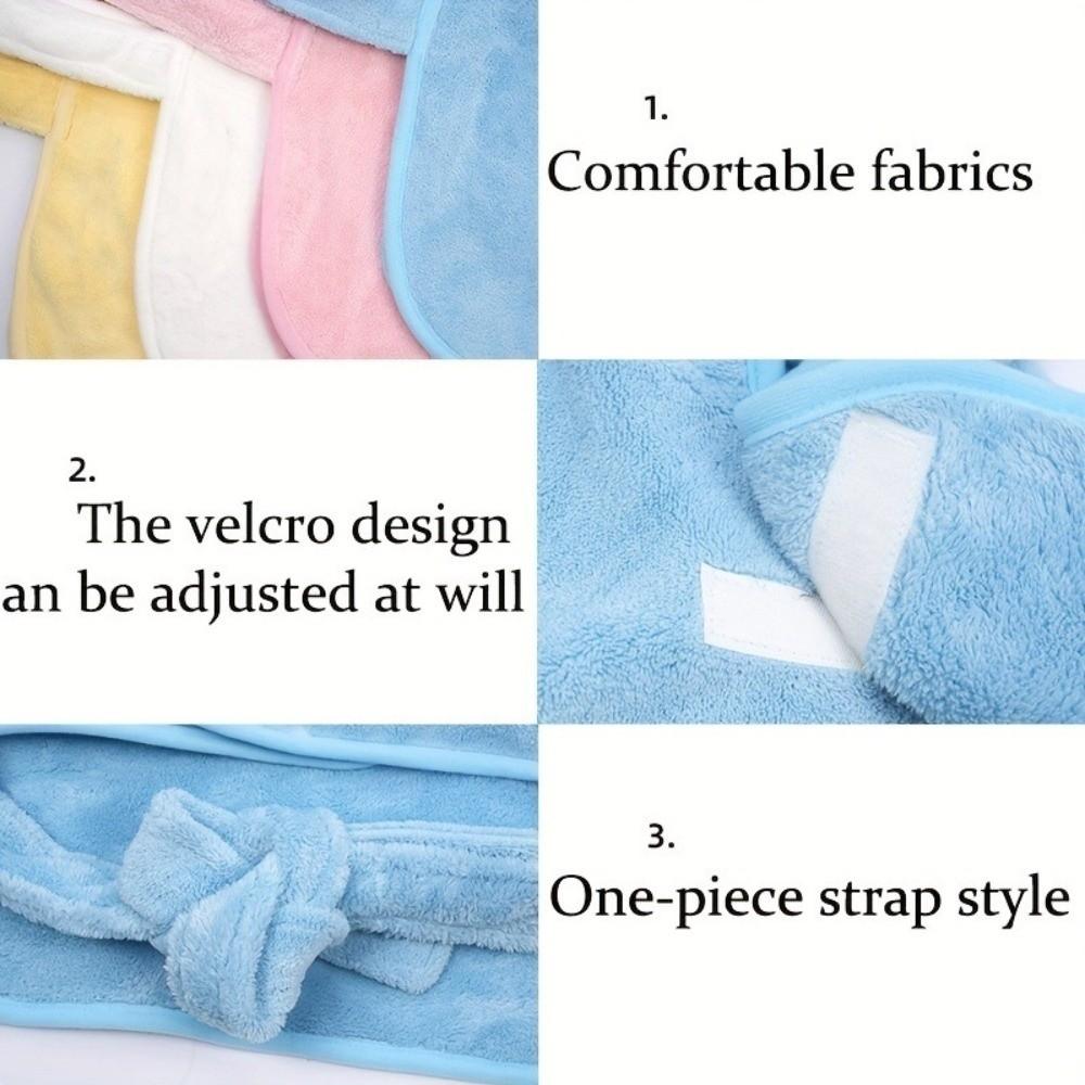 Super Absorbent Pet Bathrobe Thickened Pet Drying Robe Drying Coat Cat Bathrobe  Home Use