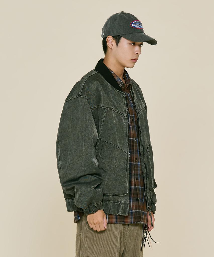 NONTYPE Sector Washed Ma-1 Bomber (Charcoal)