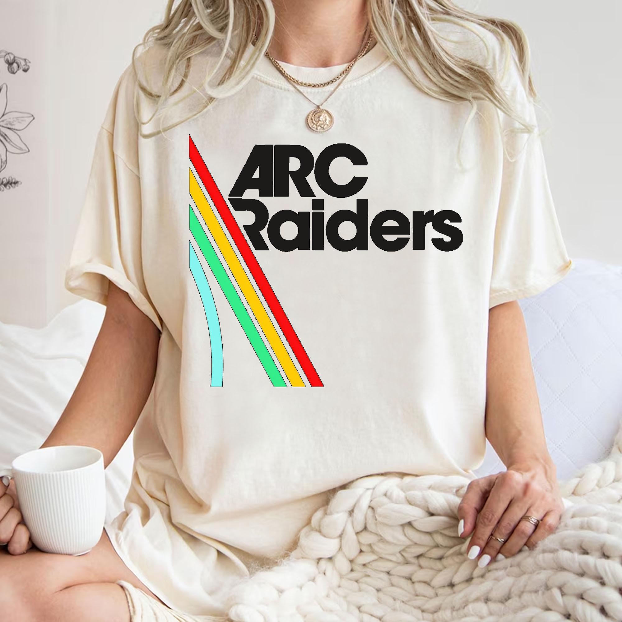 

Arc Raiders Game Printed Tshirt for Womens Spring and Summer Fashion Trend Pure Cotton Top Neutral Short Sleeved Tshirt 4XL