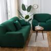 Elastic Solid Color 3 Seater Sofa Cover Dustproof Extendable Stretch Couch Cover All-inclusive Washable Sofa Protecter Apartment
