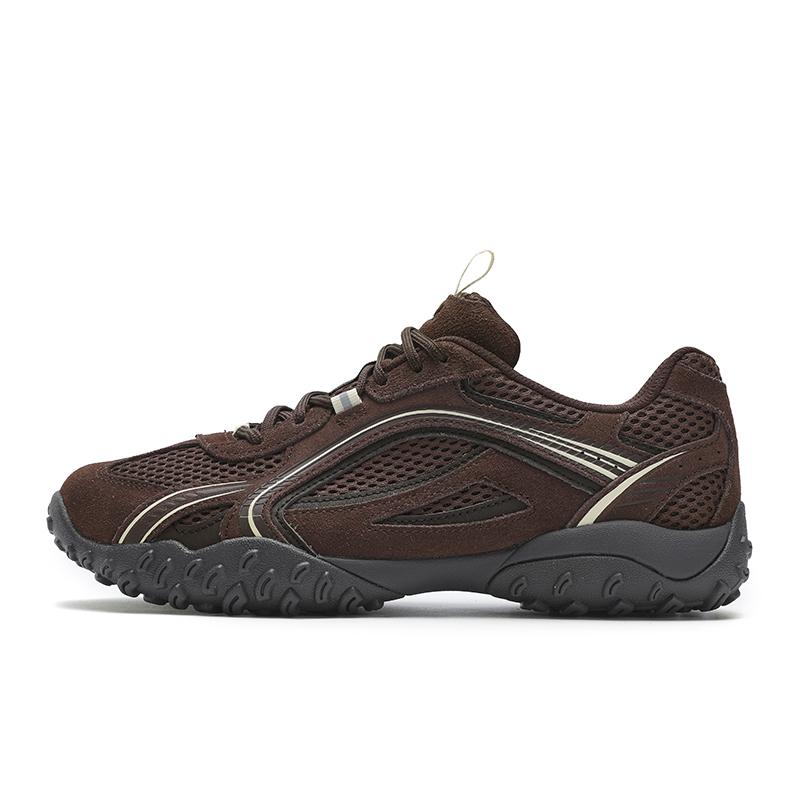 New FILA PEBBLE Cushioning Wear-Resistant Low-Top Running Shoes Women's Garden Brown F12W512157FPS
