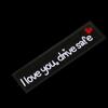 I Love You Drive Safe Car Mirror Stickers Affectionate Reminder Heartfelt Safety Reminder For Women Drivers Car Interior Sticker