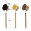 Long Handled Pot Brush Can Hang-Type Dishes Brush Kitchen Accessories