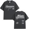 Chase Atlantic Lost In Europe and UK Tour 2025 T Shirts Men's Hip Hop Rock Band Clothing T-shirt Man 100% Cotton Oversized Tees