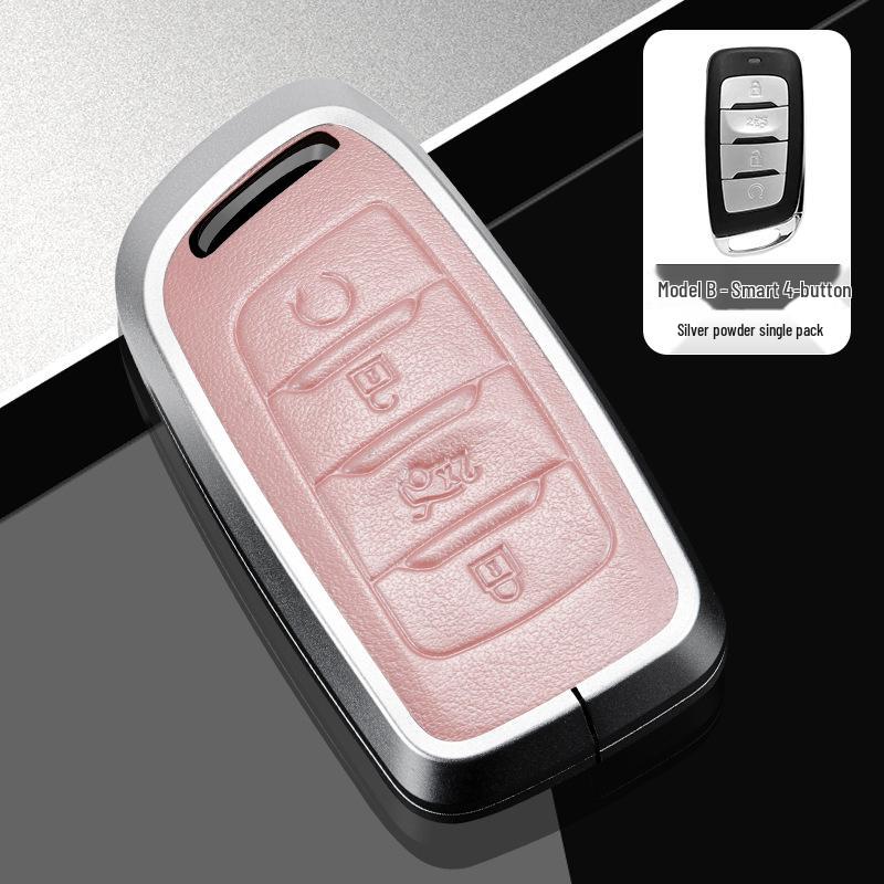 Changan Car Key Cover for Third Gen CS75 Plus, Yidong Plus, CS55, and CS35 Plus