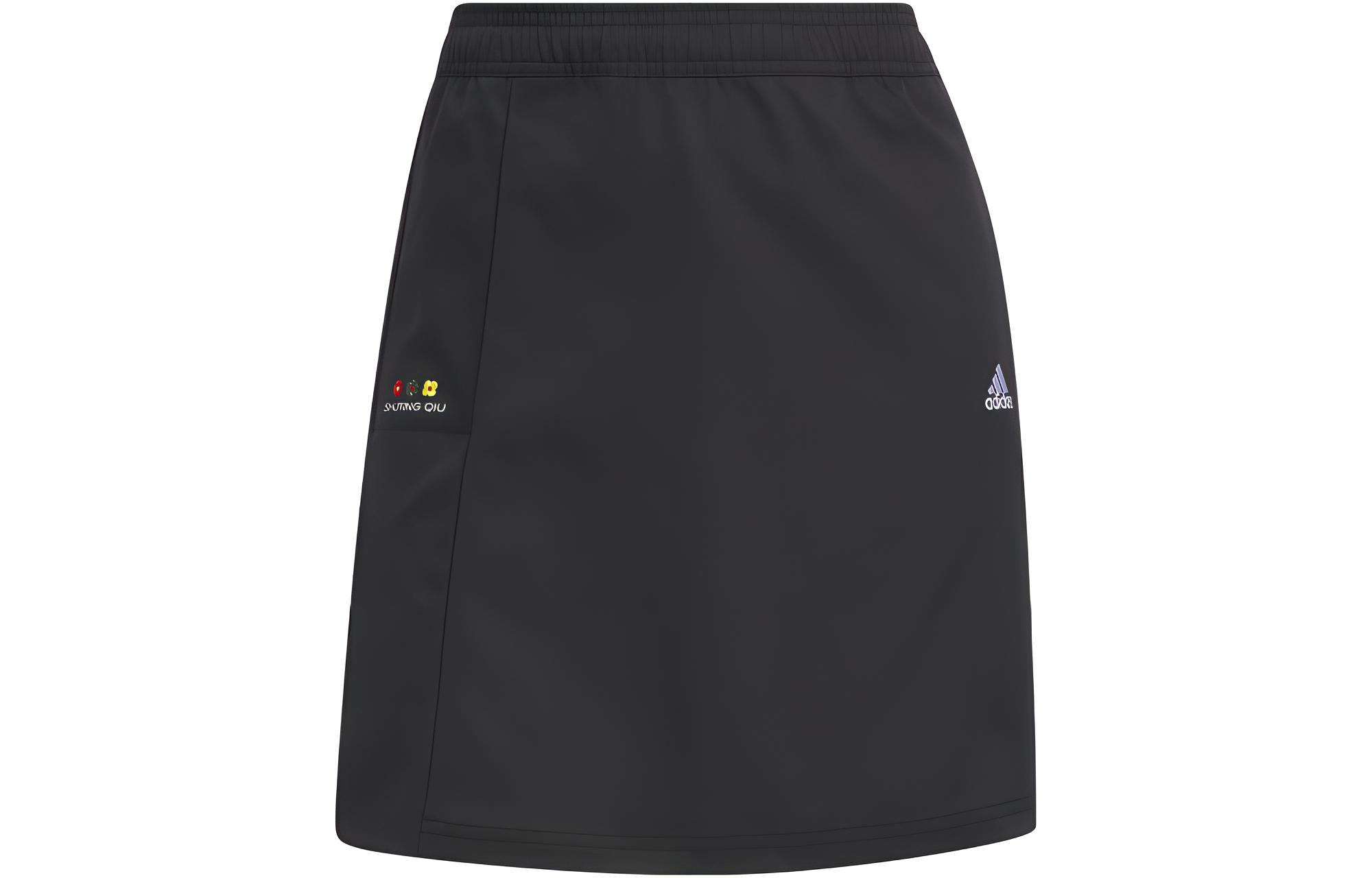 Adidas X SHUTING QIU Collaboration Collection Casual Short Skirts Women s Black IM8451 M