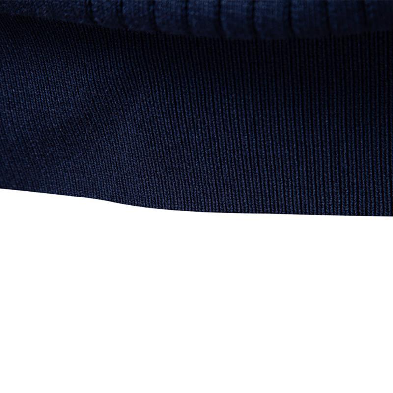 Gant 2025 Autumn and Winter Embroidery New European Size Lapel Men's Sweater Polo Half Zipper High-quality Knitted Sweater Men's Clothing