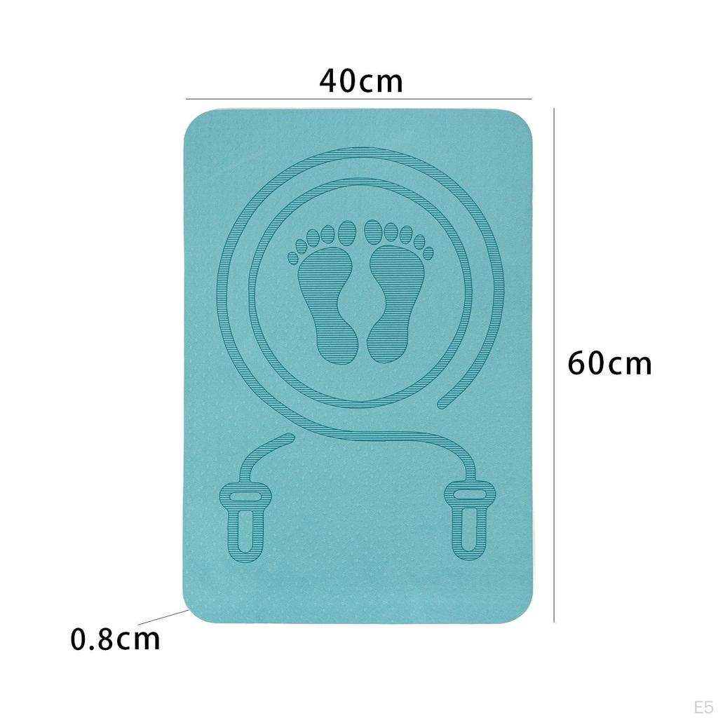 Springseil Matte Fitness Übung Sound Isolierung Gleitschutz Pad Überspringen für