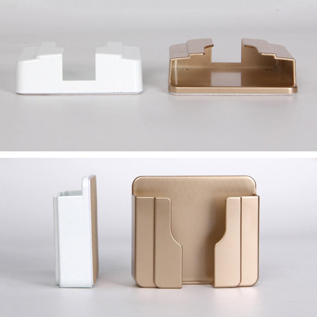Phone Wall Holder Mobile Phone Wall Mounted Charging Stand Shelf Bedside